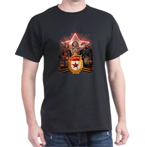 Retro Soviet Union WWII Military Propaganda Poster T-Shirt. Summer Cotton Short Sleeve O-Neck Mens T Shirt New S-3XL
Retro Soviet Union WWII Military Propaganda Poster T-Shirt. Summer Cotton Short Sleeve O-Neck Mens T Shirt New S-3XL