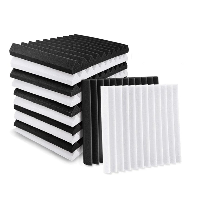 12Pcs Acoustic Foam,Sound Insulation Foam Panels,Studio Foam Wedges,Sound-Absorbing Board For Studio Ceiling,2.5X30x30cm
12Pcs Acoustic Foam,Sound Insulation Foam Panels,Studio Foam Wedges,Sound-Absorbing Board For Studio Ceiling,2.5X30x30cm