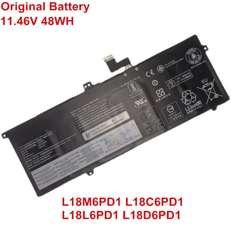 11.46V 48WH Original Internal Laptop Battery For Lenovo Thinkpad X390 X395 02DL017 02DL018 L18M6PD1 L18C6PD1 L18L6PD1 L18D6PD1
11.46V 48WH Original Internal Laptop Battery For Lenovo Thinkpad X390 X395 02DL017 02DL018 L18M6PD1 L18C6PD1 L18L6PD1 L18D6PD1