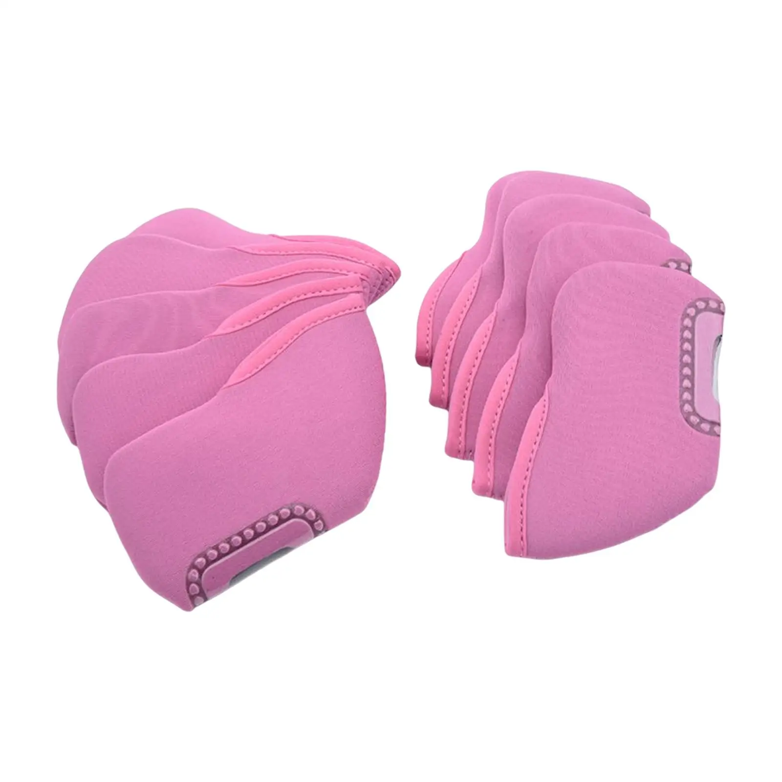 10Pcs Golf Iron Club Head Covers Set Golf Iron Headcover Set Unisex Golf Wedge Iron Protective Headcover for Golf Accessories
10Pcs Golf Iron Club Head Covers Set Golf Iron Headcover Set Unisex Golf Wedge Iron Protective Headcover for Golf Accessories