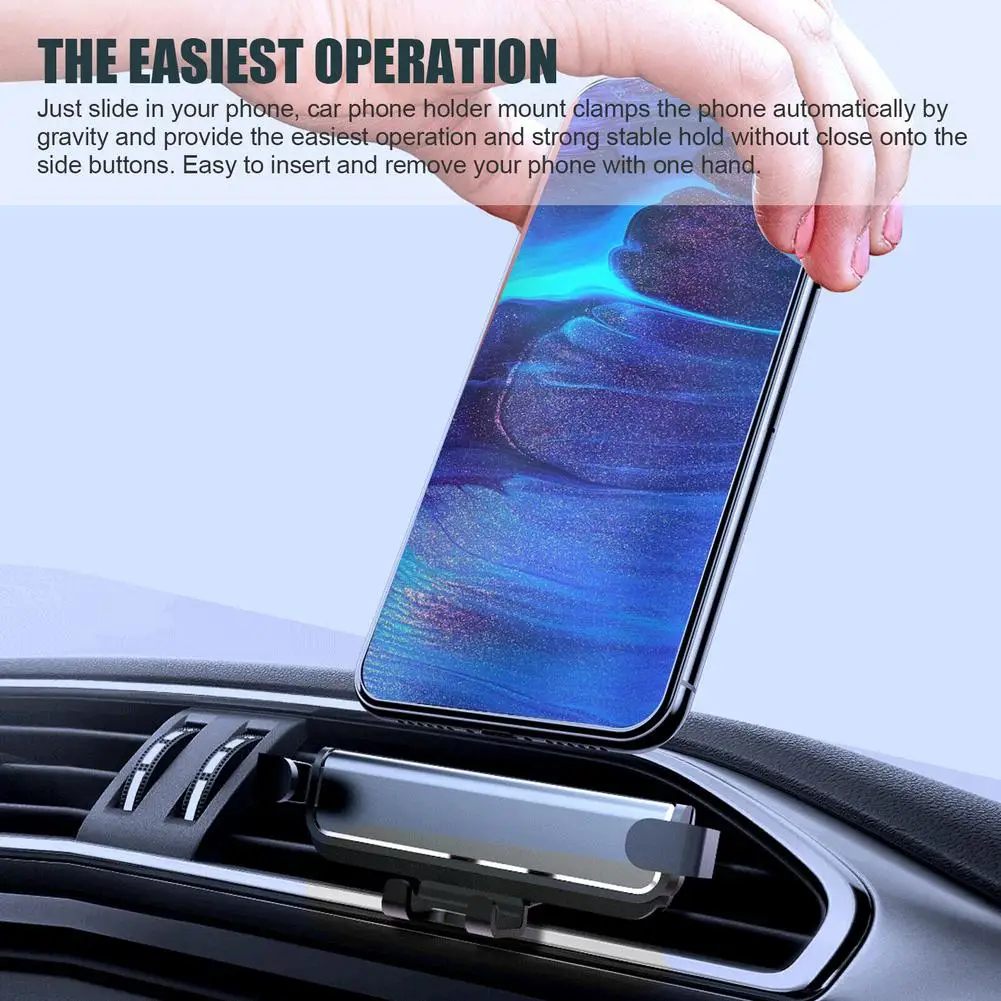 Car Air Outlet Phone Bracket Gravity Mobile Phone Navigation Mount Holder Cradle Stand Telescopic Support
Car Air Outlet Phone Bracket Gravity Mobile Phone Navigation Mount Holder Cradle Stand Telescopic Support