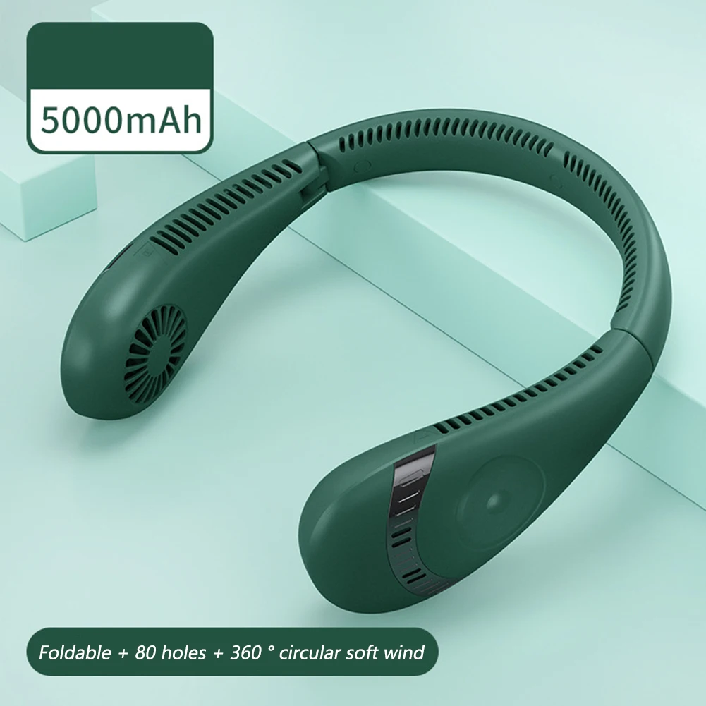Mini Neck Fan Portable Bladeless USB Rechargeable Sports Neck Air Cooler Wearable Neckband Fans for Indoor Outdoor Ventilador
Mini Neck Fan Portable Bladeless USB Rechargeable Sports Neck Air Cooler Wearable Neckband Fans for Indoor Outdoor Ventilador