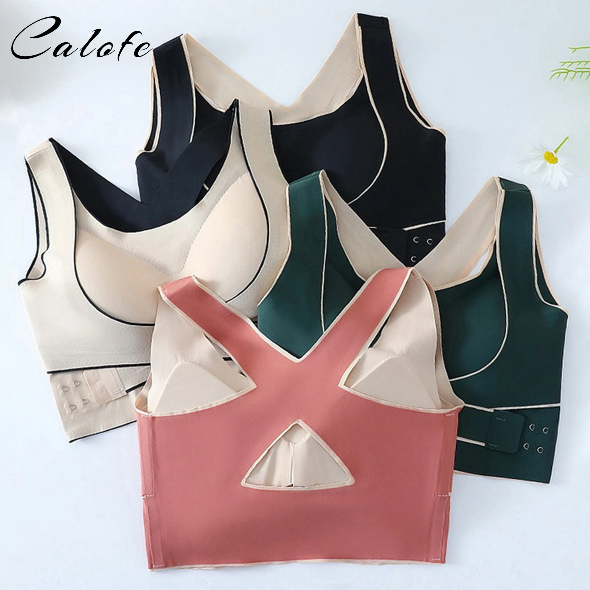 Women Push Up Bra Plus Size Correction Bras Seamless Wireless Bralette Sports Brassiere Fitness Vest Crop Top Female Underwear 
Women Push Up Bra Plus Size Correction Bras Seamless Wireless Bralette Sports Brassiere Fitness Vest Crop Top Female Underwear