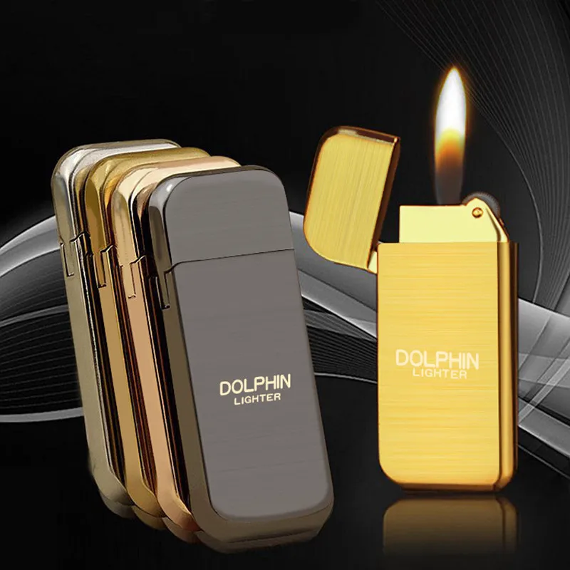New HY262 Laser Engraving Inflatable Lighter Mini Compact Ultra thin Grinding Wheel Metal Lighter Men's Small Tools Wholesale
New HY262 Laser Engraving Inflatable Lighter Mini Compact Ultra thin Grinding Wheel Metal Lighter Men's Small Tools Wholesale