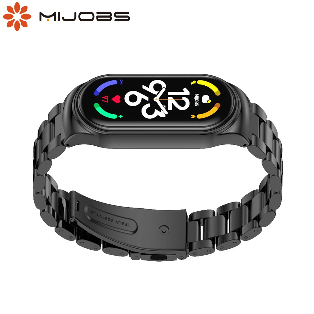 Металлический ремешок для Mi Band 7 6 5 4 3, браслет из ткани Correa Mi Band 6, наручный браслет, NFC 
Металлический ремешок для Mi Band 7 6 5 4 3, браслет из ткани Correa Mi Band 6, наручный браслет, NFC