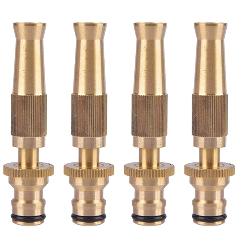 4 Pcs Spray Nozzle Brass Adjustable Copper Straight Connector Spray Nozzle for Home Park Garden Windows in Yard
4 Pcs Spray Nozzle Brass Adjustable Copper Straight Connector Spray Nozzle for Home Park Garden Windows in Yard