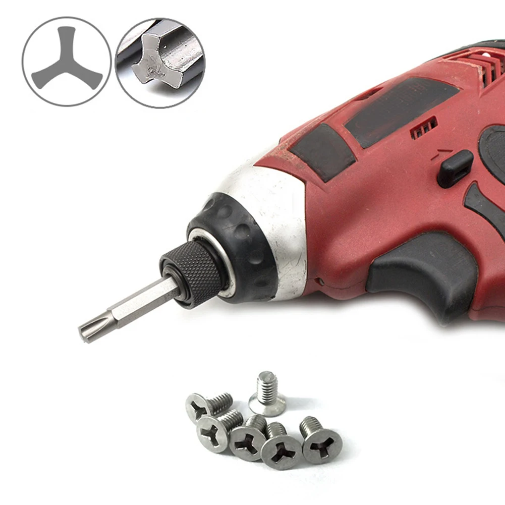 10Pcs 50mm Y Shaped Screwdriver Bits 6.35mm Hex Shank Y Type Bit Y3 Y4 Y5 Y6 Y8 Multi-tool Bits For Screwdriver Hand Tools
10Pcs 50mm Y Shaped Screwdriver Bits 6.35mm Hex Shank Y Type Bit Y3 Y4 Y5 Y6 Y8 Multi-tool Bits For Screwdriver Hand Tools