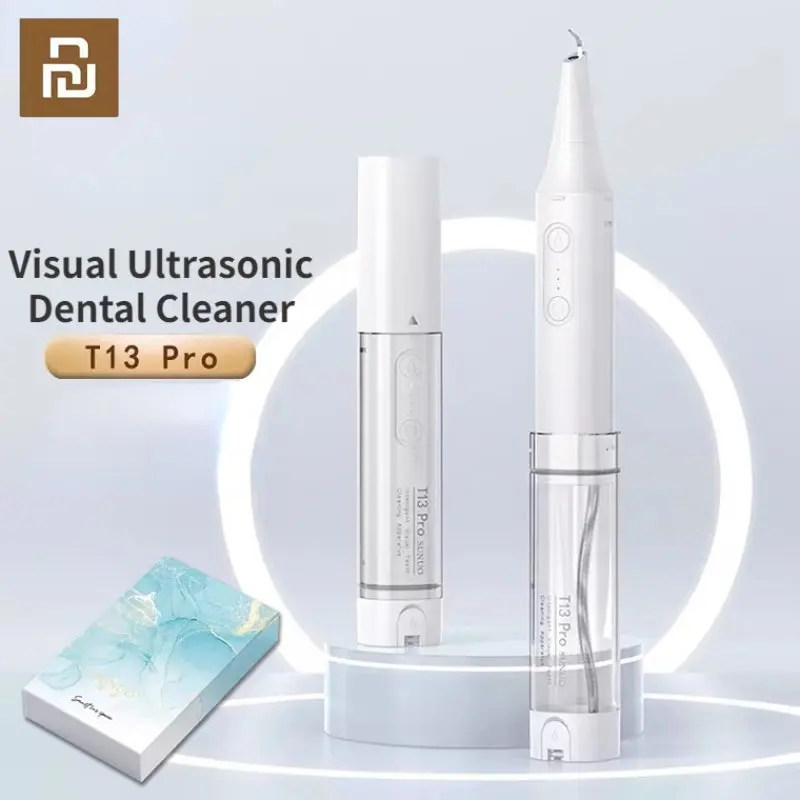 

Youpin SUNUO T13 Pro Visual Ultrasonic Irrigator Dental Cleaner Calculus Oral Teeth Tartar Eliminator Cleaner Removal Tooth Kit