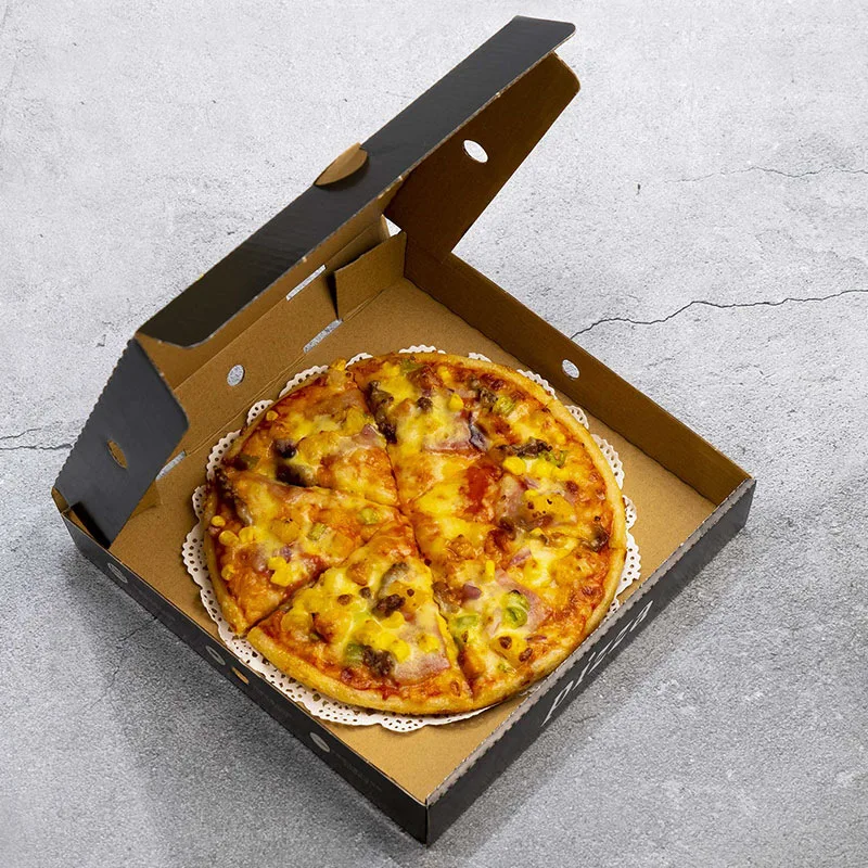 Customized Wholesale Logo Eco-friendly Flip-open Pizza Box Design Pizza Boxes 18 Inch
Customized Wholesale Logo Eco-friendly Flip-open Pizza Box Design Pizza Boxes 18 Inch