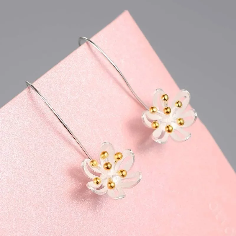 New Trend Elegant Flower Women's Earrings Wedding Retro Long Personalized Classical Wedding Birthday Fashion Style Earrings
New Trend Elegant Flower Women's Earrings Wedding Retro Long Personalized Classical Wedding Birthday Fashion Style Earrings