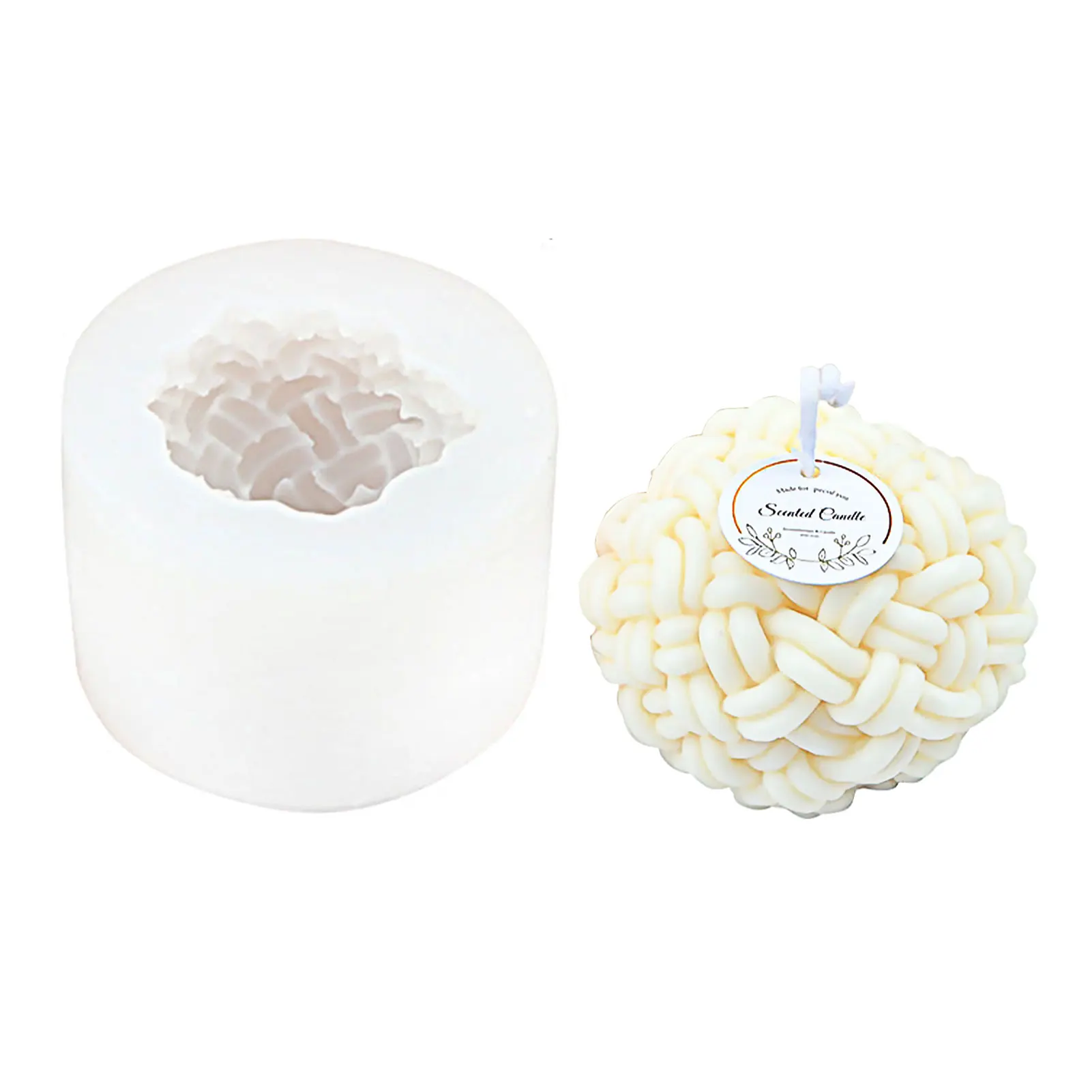 Yarn Ball Candle Mold Food Grade Silicone Round Knitting Wool Sphere Mousse Fondant Mould For DIY Crafts Aromatherapy Soap Resin
Yarn Ball Candle Mold Food Grade Silicone Round Knitting Wool Sphere Mousse Fondant Mould For DIY Crafts Aromatherapy Soap Resin