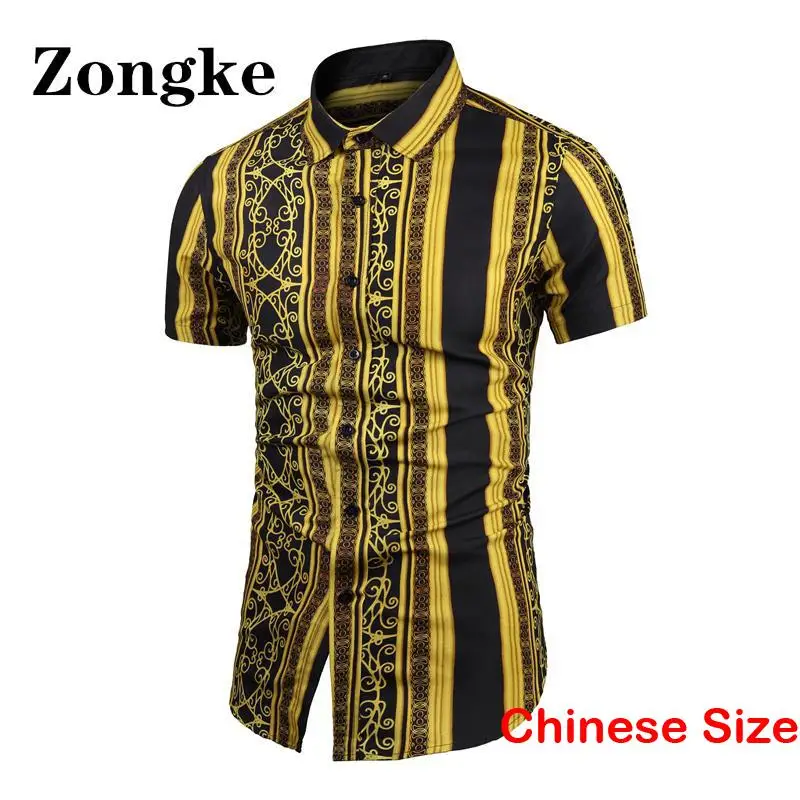 Zongke Casual Hawaiian Shirt For Men Fashion Korean Fashion Men Shirt Chinese Size 7XL 2023 Spring New Arrivals
Zongke Casual Hawaiian Shirt For Men Fashion Korean Fashion Men Shirt Chinese Size 7XL 2023 Spring New Arrivals
