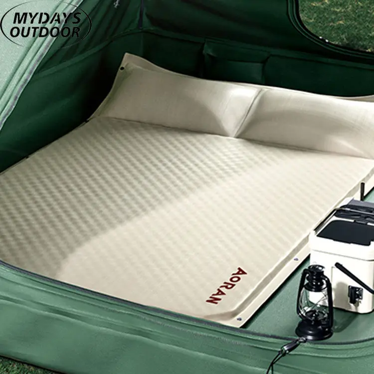 Mydays Outdoor Double Size Mat Inflatable Mattress Camping Sleeping Pad for Men Women
Mydays Outdoor Double Size Mat Inflatable Mattress Camping Sleeping Pad for Men Women