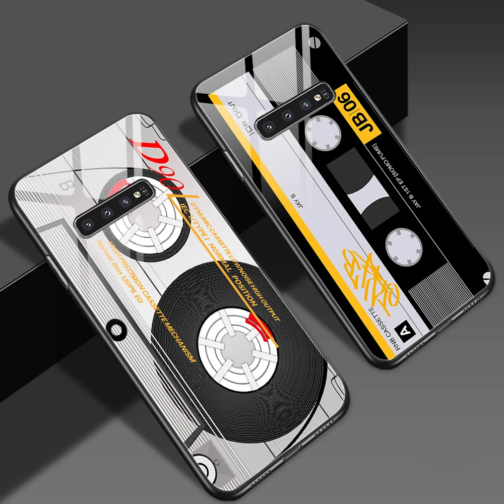 Mixtape Vintage Magnetic Tape Cassette Audio Tape For Samsung Galaxy S22 S20 FE S10 S8 Ultra S10e Note 20 10 9 Plus Glass Case
Mixtape Vintage Magnetic Tape Cassette Audio Tape For Samsung Galaxy S22 S20 FE S10 S8 Ultra S10e Note 20 10 9 Plus Glass Case