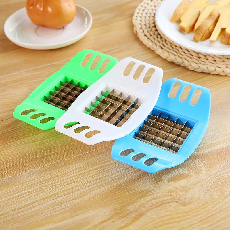 Stainless Steel Vegetable Potato Slicer Cutter Chopper Chips Making Tool Potato Cutting Fries Tool Kitchen Accessories
Stainless Steel Vegetable Potato Slicer Cutter Chopper Chips Making Tool Potato Cutting Fries Tool Kitchen Accessories