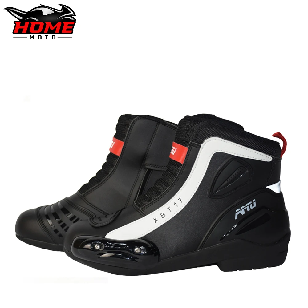 AMU Motorcycle Boots Men Waterproof Moto Short Boots Motocross Riding Boots Shoes Motorcycle Protection Motorbike Boots
AMU Motorcycle Boots Men Waterproof Moto Short Boots Motocross Riding Boots Shoes Motorcycle Protection Motorbike Boots