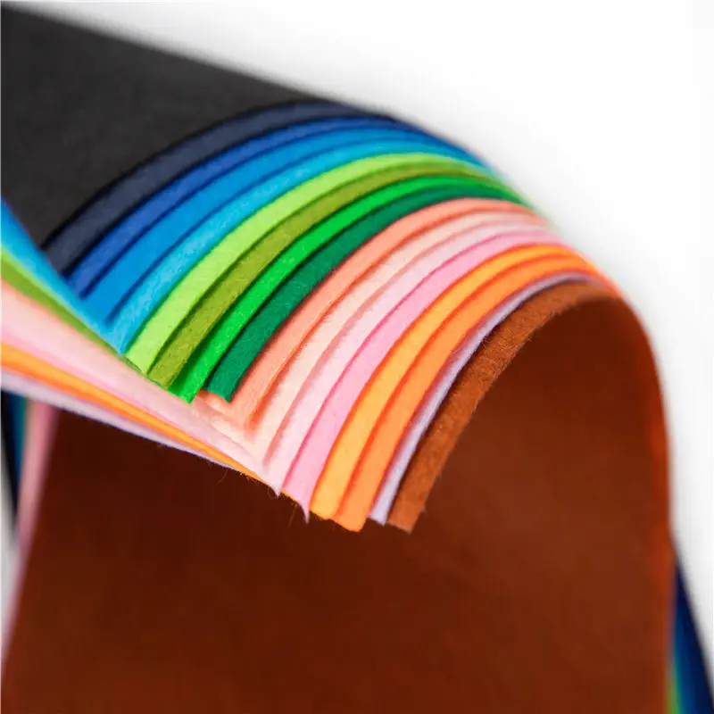 40 pcs 30*20cm Mixed Colors Non Woven Fabric 1MM Thick Felt Cloth Polyester Felt For DIY Doll Toys Craft Decoration Exhibition
40 pcs 30*20cm Mixed Colors Non Woven Fabric 1MM Thick Felt Cloth Polyester Felt For DIY Doll Toys Craft Decoration Exhibition