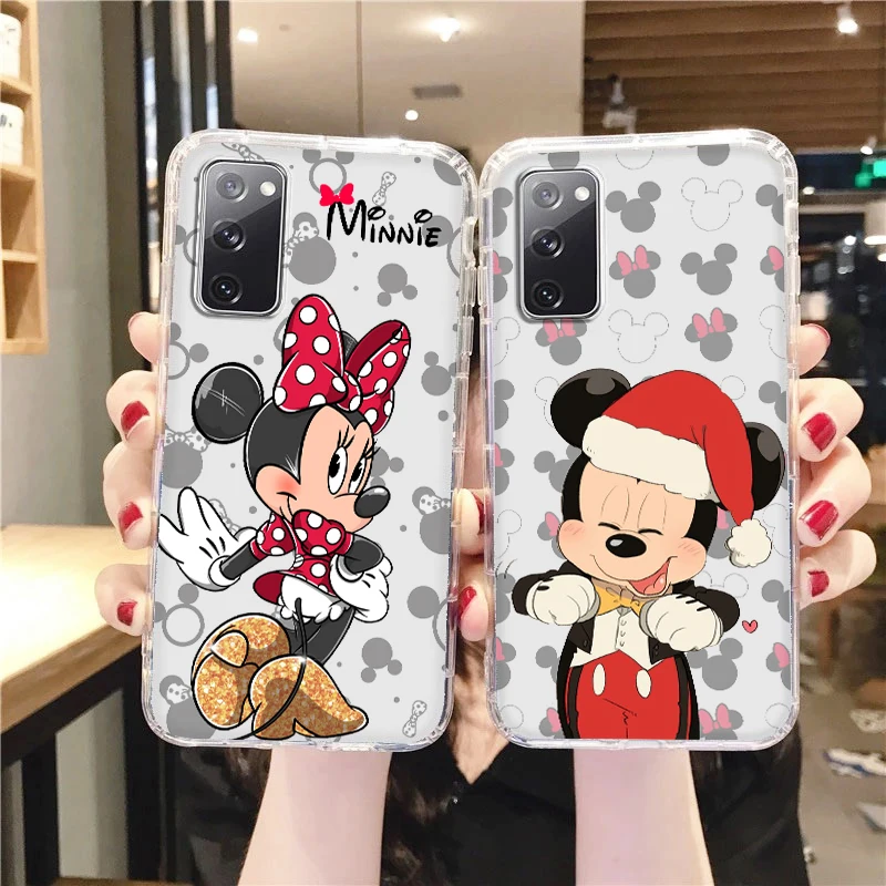 Disney Mickey Minnie Transparent Phone Case For Samsung A73 A72 A71 A53 A52 A51 A42 A33 A32 A23 A22 A21S A12 A03 5G Cover Shell
Disney Mickey Minnie Transparent Phone Case For Samsung A73 A72 A71 A53 A52 A51 A42 A33 A32 A23 A22 A21S A12 A03 5G Cover Shell