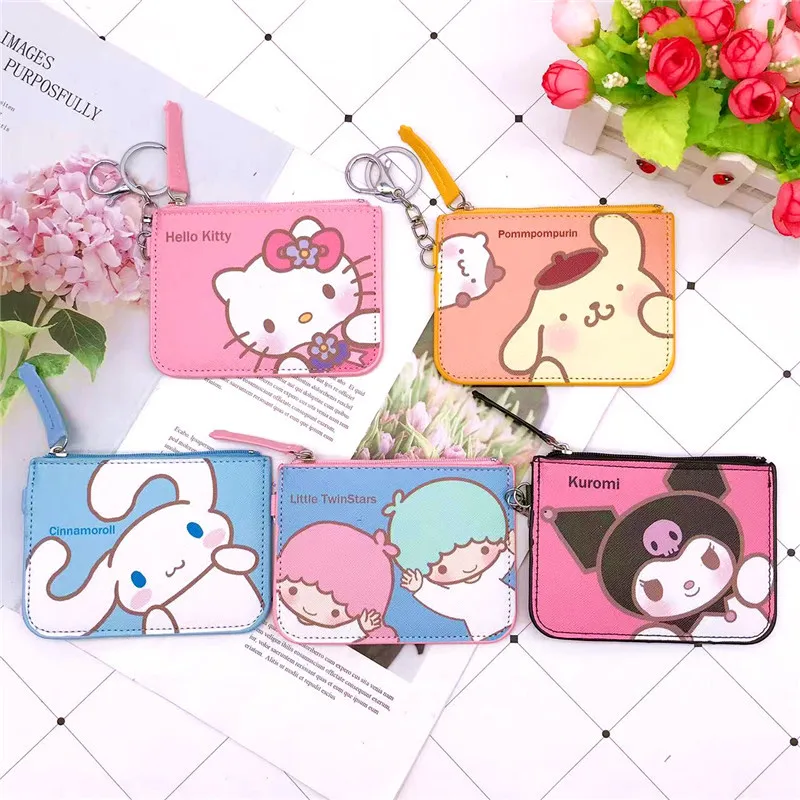 Sanrio Kuromi Melody Hello Kitty Waterproof Id Card Bag Card Protective Sleeve Key Ring Pendant Kid Purse Girl Graduation Gift
Sanrio Kuromi Melody Hello Kitty Waterproof Id Card Bag Card Protective Sleeve Key Ring Pendant Kid Purse Girl Graduation Gift