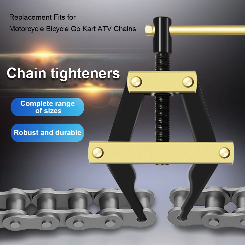 Professional Practical Roller Chain Connector Good Sealing Chain Tension Puller High Strength Winder Repair Tool for Bike
Professional Practical Roller Chain Connector Good Sealing Chain Tension Puller High Strength Winder Repair Tool for Bike