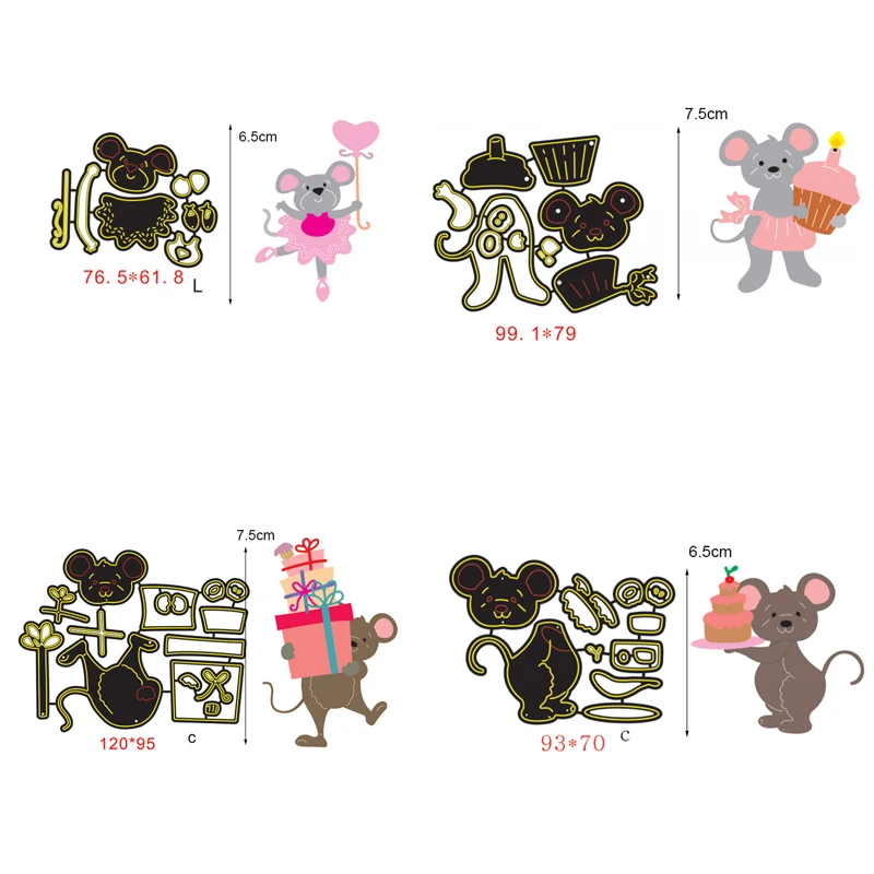 Christmas Party Happy Birthday mouse mice Die Metal Cutting Die 2021 Stencils for DIY album Decorative Embossing Paper Cards
Christmas Party Happy Birthday mouse mice Die Metal Cutting Die 2021 Stencils for DIY album Decorative Embossing Paper Cards