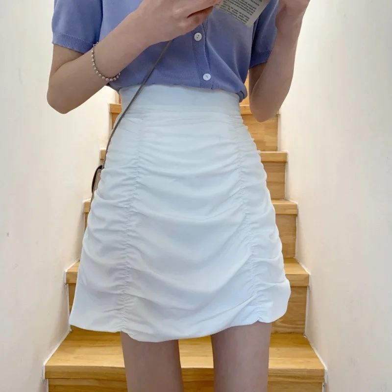 Pleated Short Skirt High Waisted Polyester Comfortable Matching Short Shirt Suitable for Daily Dates Travel New
Pleated Short Skirt High Waisted Polyester Comfortable Matching Short Shirt Suitable for Daily Dates Travel New