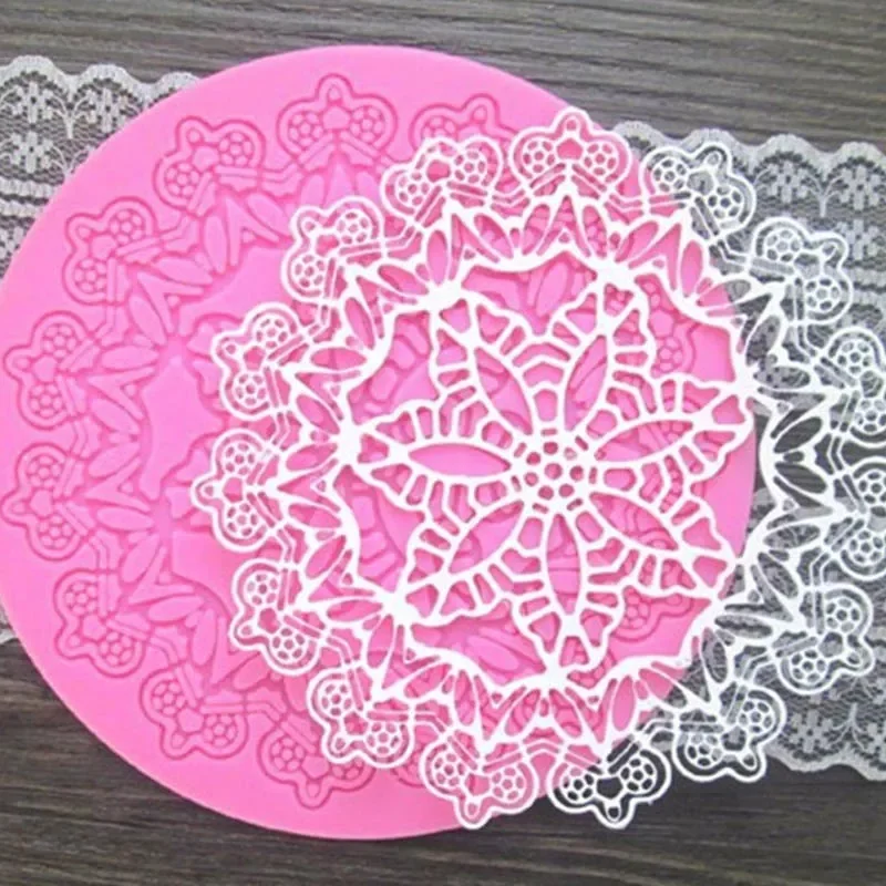 Molds Cake Decorating Tools Round Kitchen Gadgets Silicone Snowflake Shape Food Grade Fondant Cake Mould Baking Mat
Molds Cake Decorating Tools Round Kitchen Gadgets Silicone Snowflake Shape Food Grade Fondant Cake Mould Baking Mat