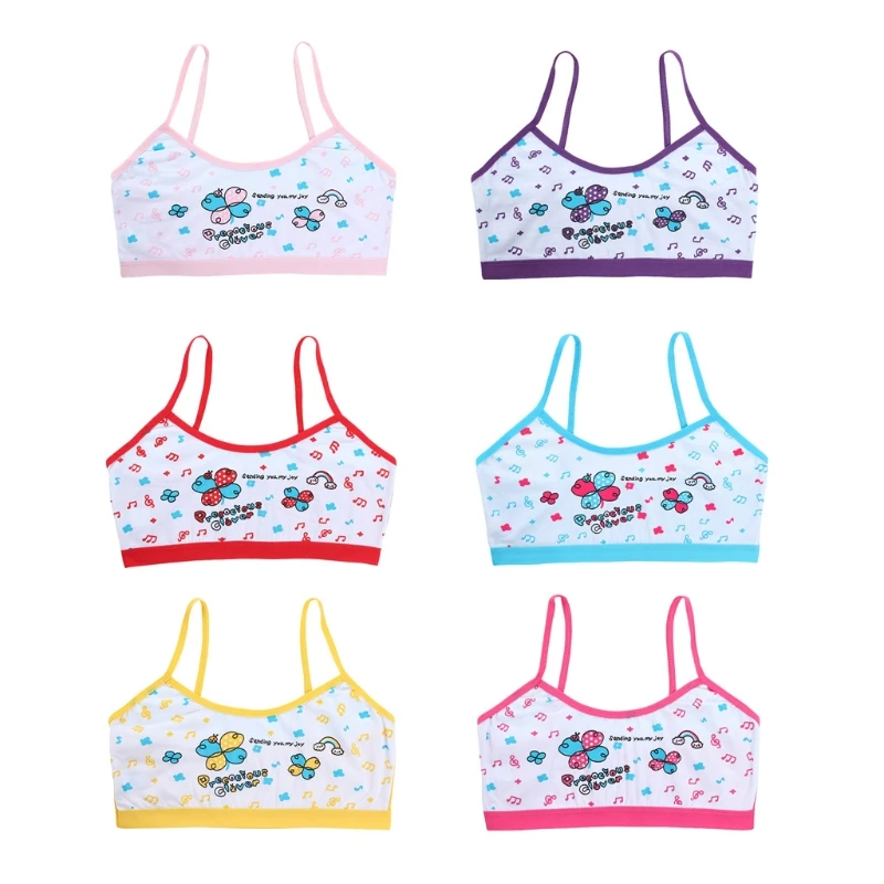 Girl Bra Teen Crop Top Underwear Vest Puberty Sport Training Bra Cartoon Print Dailywear Tube Top for Girl Birthday Gift
Girl Bra Teen Crop Top Underwear Vest Puberty Sport Training Bra Cartoon Print Dailywear Tube Top for Girl Birthday Gift