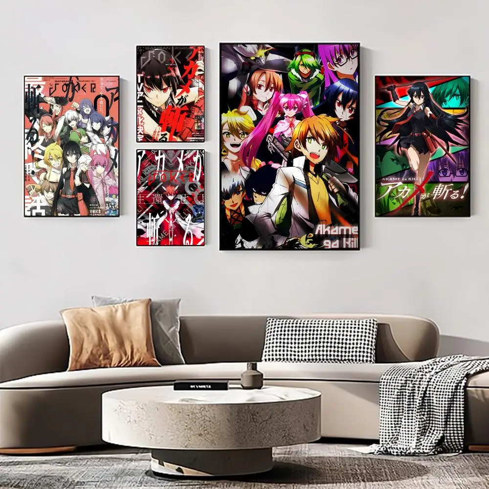 Japanese Classic Anime Akame Ga KILL Poster Self-adhesive Retro Kraft Paper Sticker DIY Room Cafe Vintage Decorative Painting
Japanese Classic Anime Akame Ga KILL Poster Self-adhesive Retro Kraft Paper Sticker DIY Room Cafe Vintage Decorative Painting
