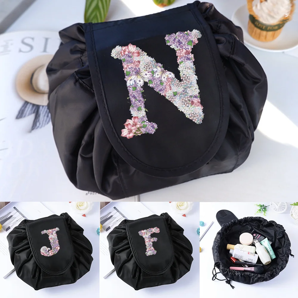 Women Drawstring Cosmetic Bag Organizer Travel Storage Shoulder Bag MakeUp Pouch Large Capacity Beauty Case Rose Flower Series
Women Drawstring Cosmetic Bag Organizer Travel Storage Shoulder Bag MakeUp Pouch Large Capacity Beauty Case Rose Flower Series
