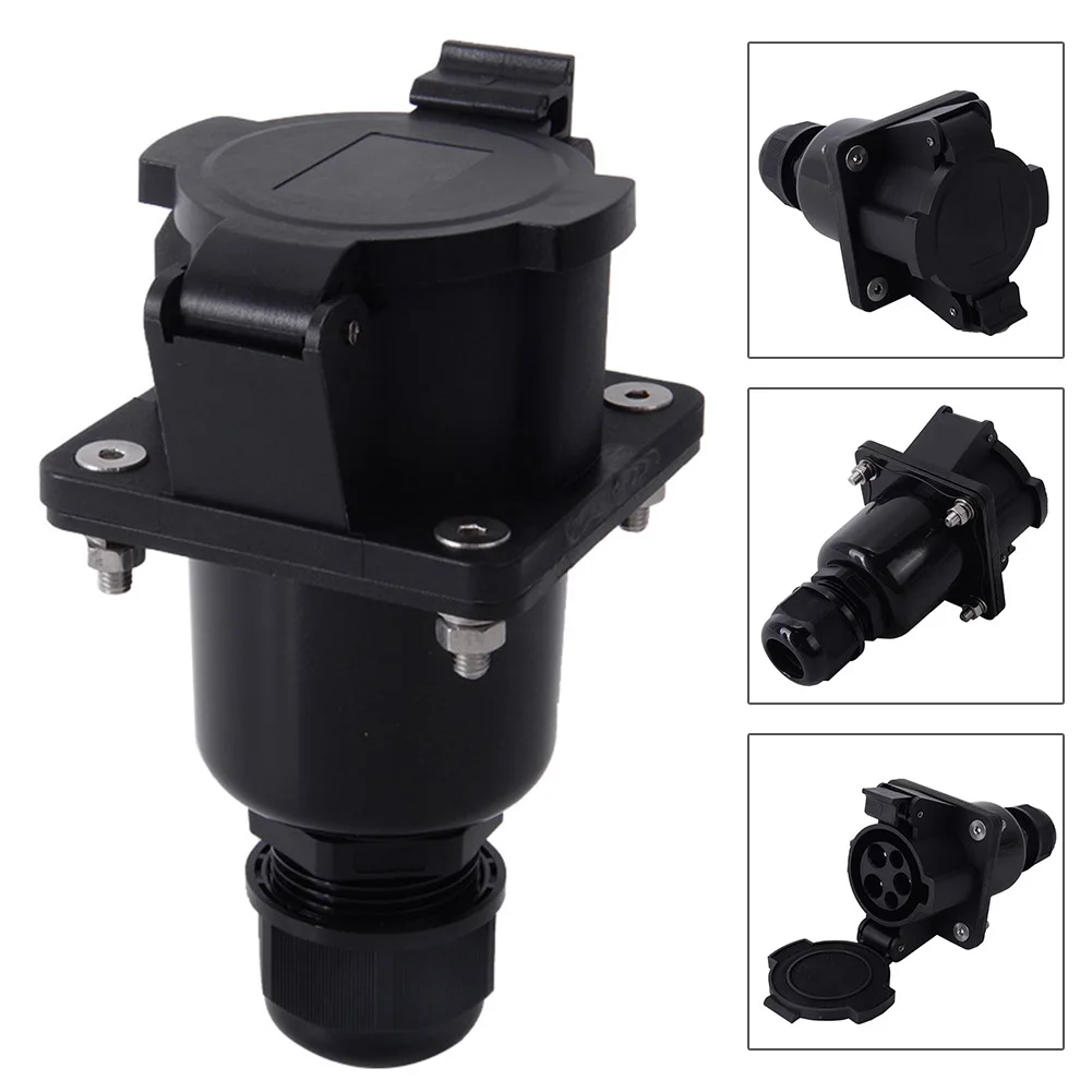 Universal 5 Pins Car Charging Plug For J1772 Electric Vehicle Charging Inlet Socket Vehicle Type 1 Connector 32 AMP
Universal 5 Pins Car Charging Plug For J1772 Electric Vehicle Charging Inlet Socket Vehicle Type 1 Connector 32 AMP