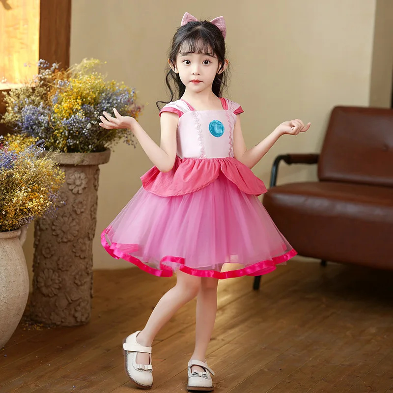 Pink De Ropa Clothes Halloween Peach Kids Vestido Princess Children's Niña Girl Performance Dress Dress Party
Pink De Ropa Clothes Halloween Peach Kids Vestido Princess Children's Niña Girl Performance Dress Dress Party