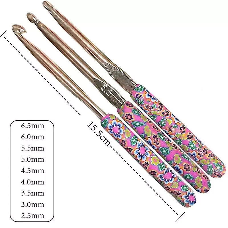 2022Colorful Ceramic Handle Crochet Hooks Knitting Needles Set Alumina Punch Needlework Weave Sewing Accessories 9pcs
2022Colorful Ceramic Handle Crochet Hooks Knitting Needles Set Alumina Punch Needlework Weave Sewing Accessories 9pcs