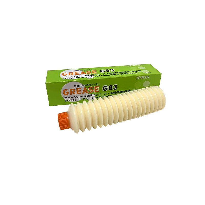 Жир HIWIN G03 с низким содержанием частиц (высокая скорость) 
Жир HIWIN G03 с низким содержанием частиц (высокая скорость)
