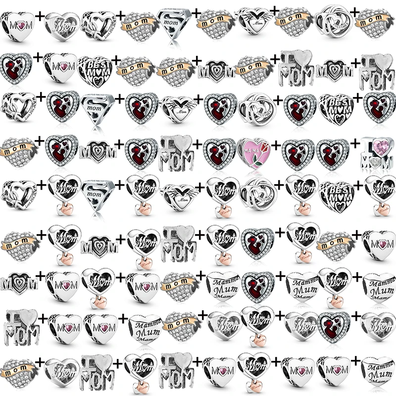 2 шт./лот модные подвески с бусинами для мам подвеска подходят для оригинальных браслетов DIY ожерелья для женщин ювелирные изделия для мам подарочные аксессуары для девочек
2 шт./лот модные подвески с бусинами для мам подвеска подходят для оригинальных браслетов DIY ожерелья для женщин ювелирные изделия для мам подарочные аксессуары для девочек