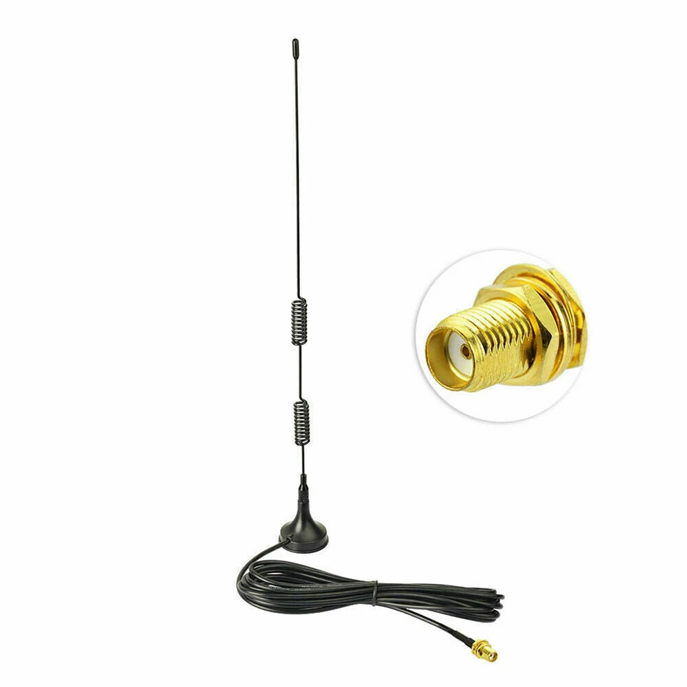 Dual Band VHF UHF 136-174MHz 400-470MHz Ham Radio Antenna Magnetic Base 300CM RG174 Coaxial Cable Cable SMA Female Connector
Dual Band VHF UHF 136-174MHz 400-470MHz Ham Radio Antenna Magnetic Base 300CM RG174 Coaxial Cable Cable SMA Female Connector