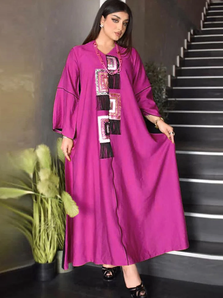 Женское длинное платье в турецком стиле, длинное платье-Кафтан
Женское длинное платье в турецком стиле, длинное платье-Кафтан