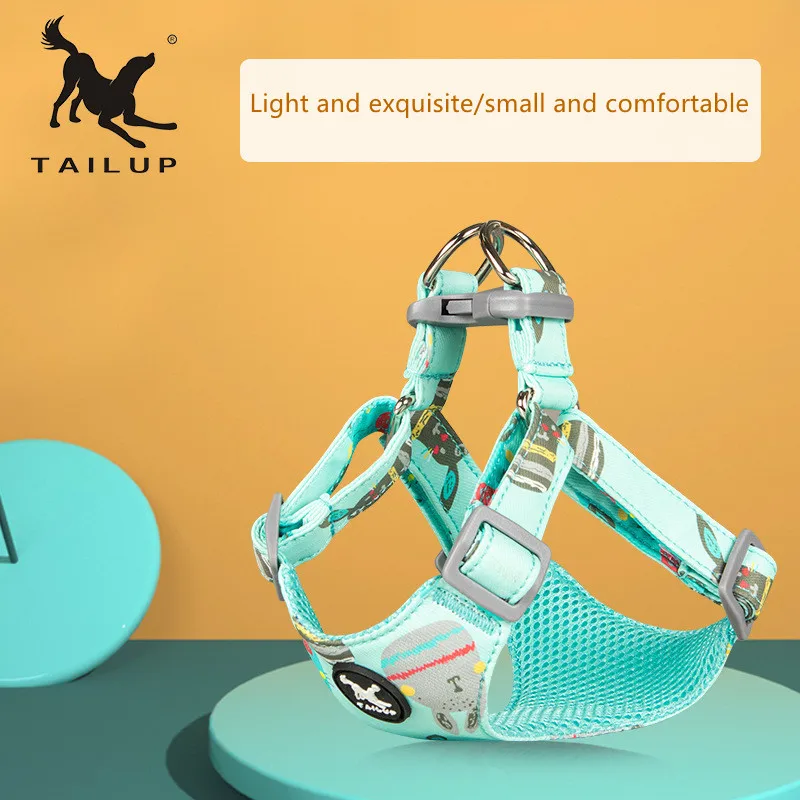 TAILUP Adjustable Mesh Harness for Small Dogs Puppy Vest Collar Dog Harness and Leash Set Chihuahua Pet Walking Training
TAILUP Adjustable Mesh Harness for Small Dogs Puppy Vest Collar Dog Harness and Leash Set Chihuahua Pet Walking Training