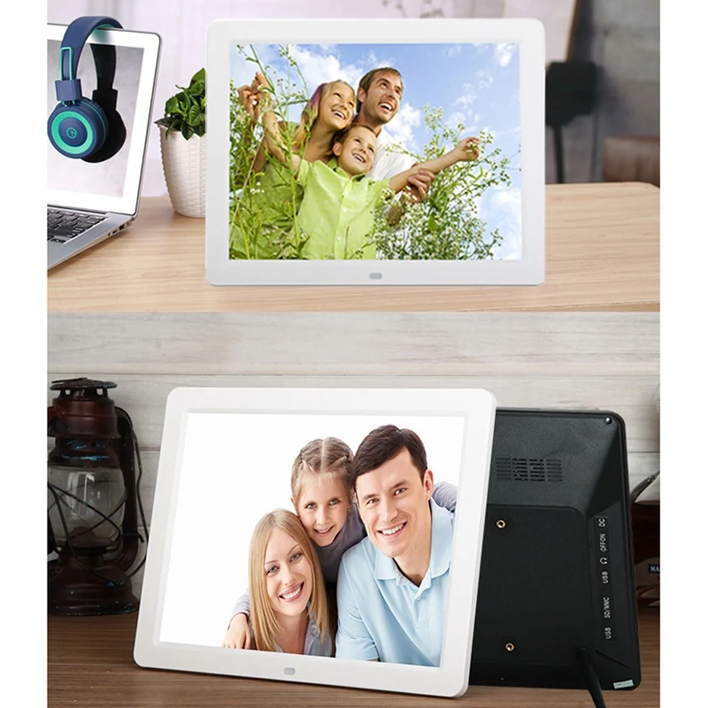 12-Inch Digital Picture Frame HD Screen LED Multi-Media Music Video Player Control Electronic Album
12-Inch Digital Picture Frame HD Screen LED Multi-Media Music Video Player Control Electronic Album