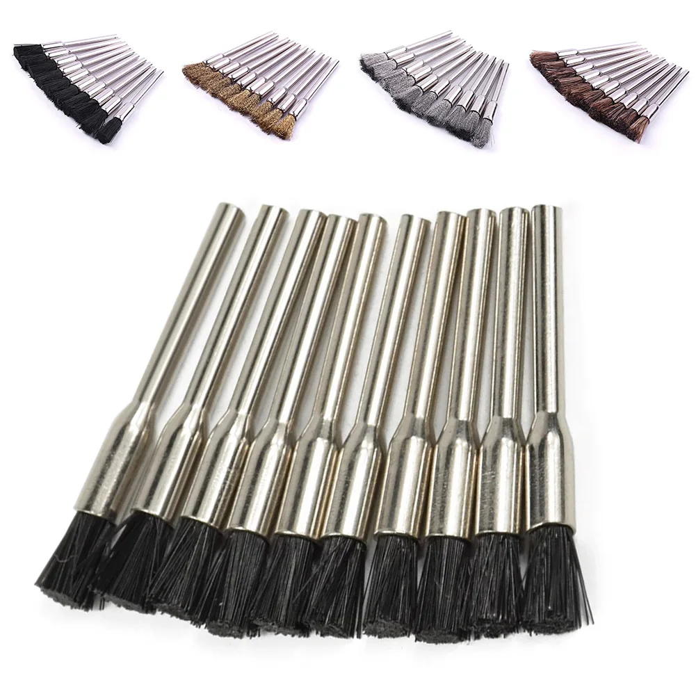 40Pcs Brushes Rust Remover Brush Polishing Brushes Wheel Brushes Set Bristles For Metal Surface Polishing Degreasing Burr
40Pcs Brushes Rust Remover Brush Polishing Brushes Wheel Brushes Set Bristles For Metal Surface Polishing Degreasing Burr