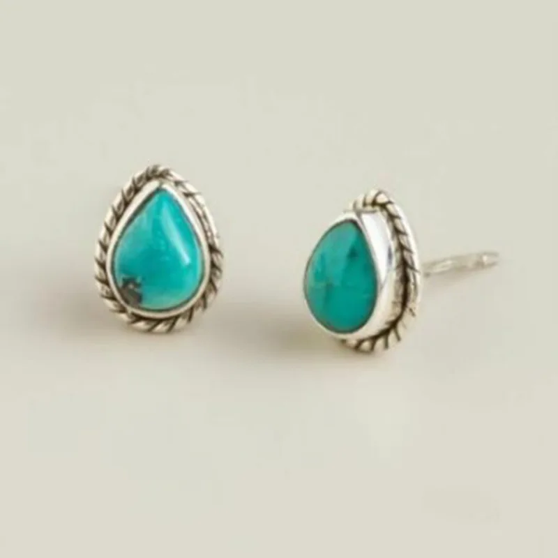 National Flower Carving Flash Diamond Blue Turquoise Earrings Europe and America Bohemia Water Drop Fashion Stud Wholesale
National Flower Carving Flash Diamond Blue Turquoise Earrings Europe and America Bohemia Water Drop Fashion Stud Wholesale