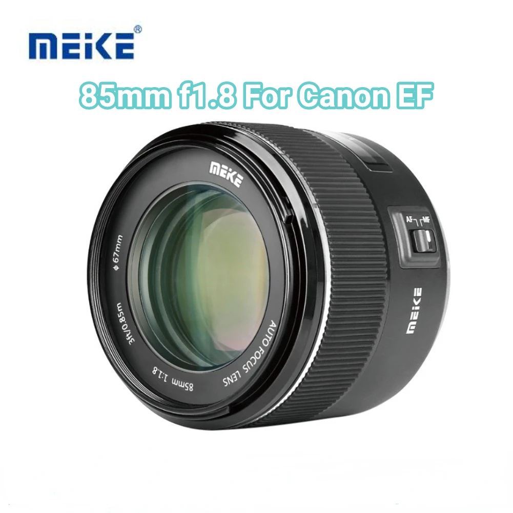 Meike 85mm F/1.8 Full Frame Auto Focus Portrait Prime Lens For Canon EOS EF Mount Digital SLR Cameras
Meike 85mm F/1.8 Full Frame Auto Focus Portrait Prime Lens For Canon EOS EF Mount Digital SLR Cameras