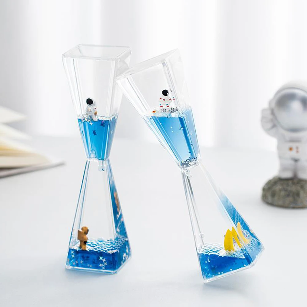 Creative Spaceman Astronaut Floating Liquid Oil Acrylic Hourglass Tabletop Timer Decoration Home Room Office Ornament Gift
Creative Spaceman Astronaut Floating Liquid Oil Acrylic Hourglass Tabletop Timer Decoration Home Room Office Ornament Gift