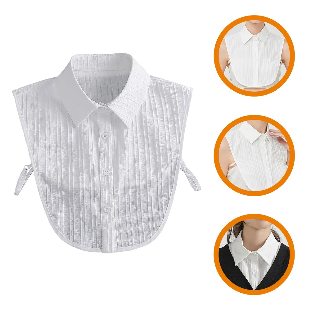 Костюм, искусственный воротник, женский аксессуар для декора, простой дизайн одежды, съемный Dickey