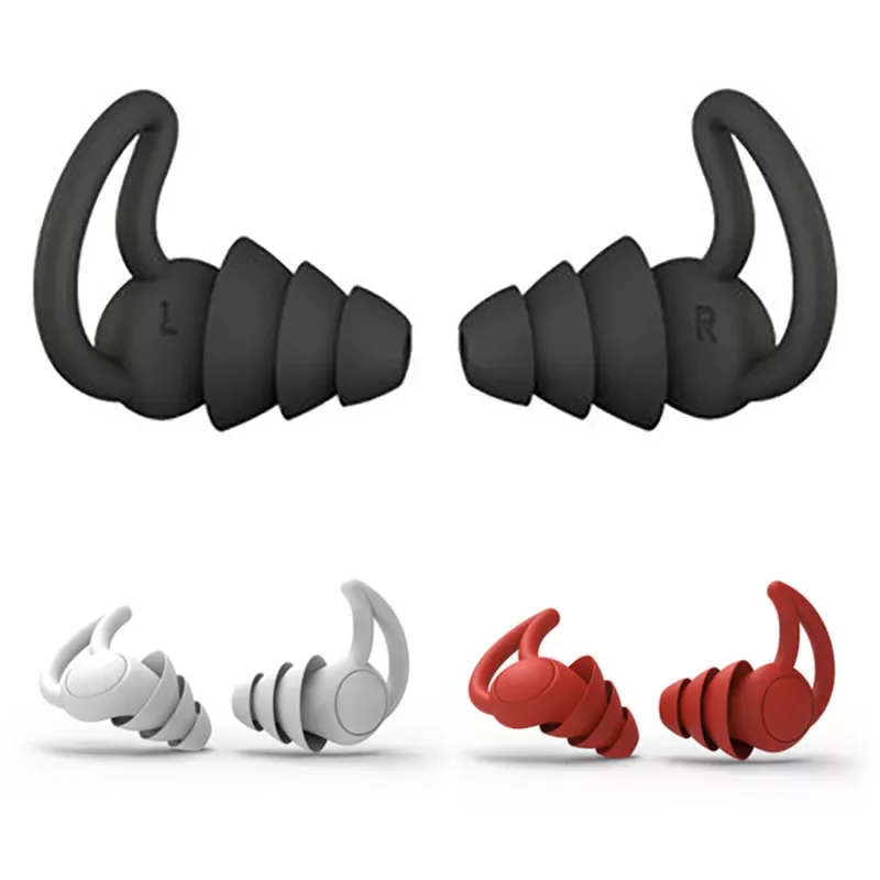 Pair Earplugs Protective Ear Plugs Soft Silicone Waterproof Anti-noise Earphones Protector for Travel Sleep and Snoring
Pair Earplugs Protective Ear Plugs Soft Silicone Waterproof Anti-noise Earphones Protector for Travel Sleep and Snoring