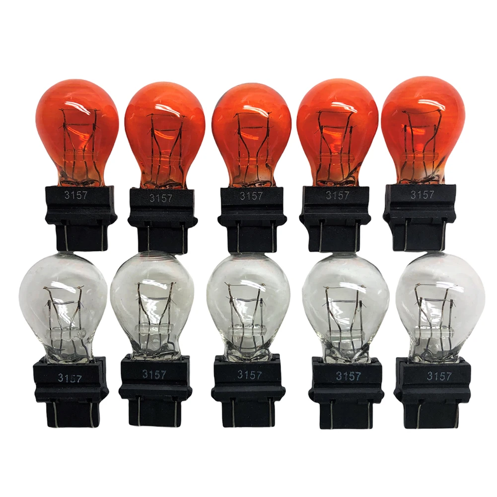 10 PCS 3157 Bright Light Bulbs Tail Brake Backup Reverse Signal Lamp Turn Signal White And Red Bulb Support
10 PCS 3157 Bright Light Bulbs Tail Brake Backup Reverse Signal Lamp Turn Signal White And Red Bulb Support
