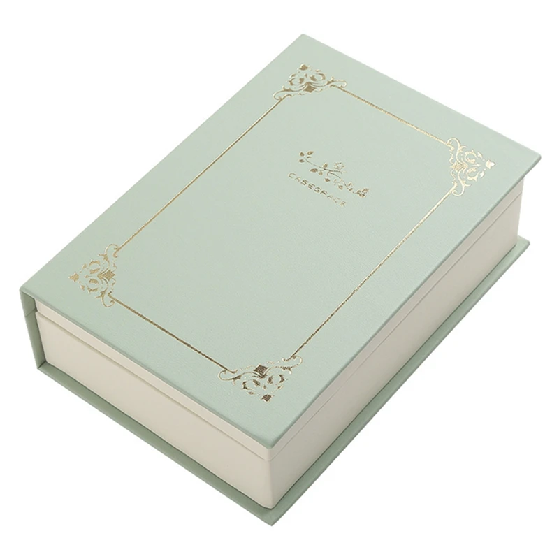 Шкатулка для хранения ювелирных изделий в стиле ретро с горячим тиснением, органайзер для ювелирных изделий в форме книги для колец, серег, ...
Шкатулка для хранения ювелирных изделий в стиле ретро с горячим тиснением, органайзер для ювелирных изделий в форме книги для колец, серег, ...