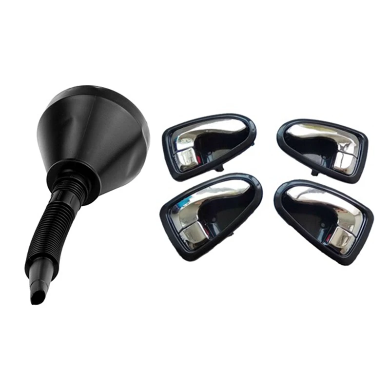 1Pcs Filling Funnel Fuel Funnel Gas Sprinkler Flexible Flexible Tube & 4Pcs Car Inside Door Handle Front Rear Left Right
1Pcs Filling Funnel Fuel Funnel Gas Sprinkler Flexible Flexible Tube & 4Pcs Car Inside Door Handle Front Rear Left Right