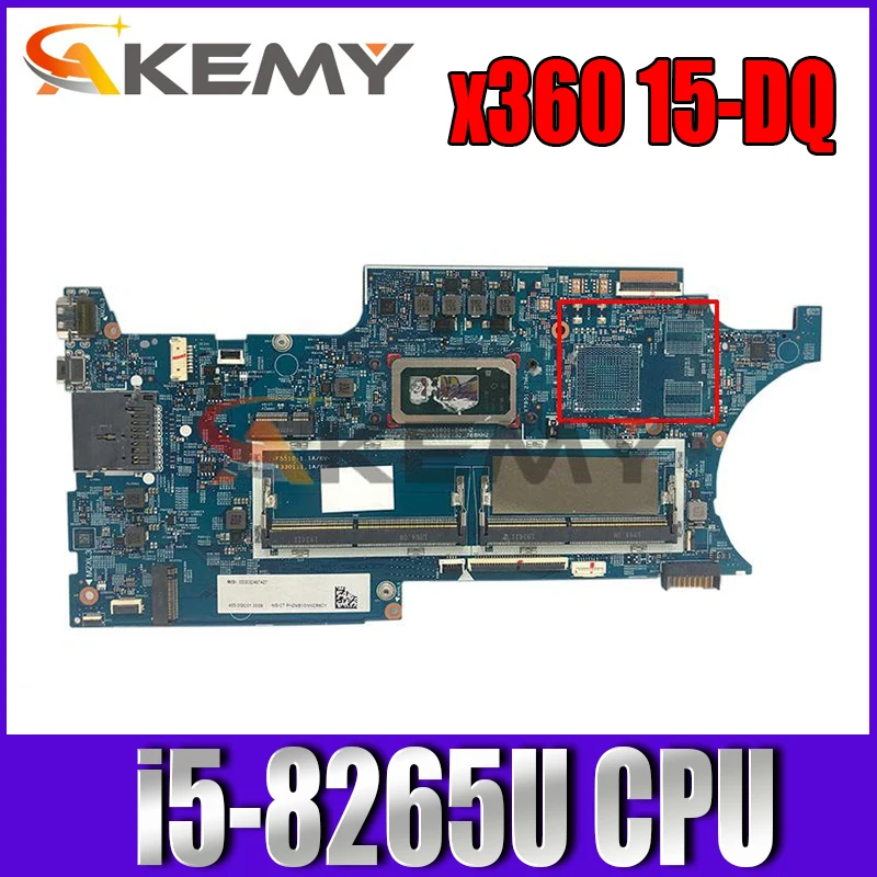 FOR HP ENVY x360 Convert 15-dq0xxx Refurb Laptop Motherboard L50972-601 18741-1 448.0GC03.0011 i5-8265U
FOR HP ENVY x360 Convert 15-dq0xxx Refurb Laptop Motherboard L50972-601 18741-1 448.0GC03.0011 i5-8265U