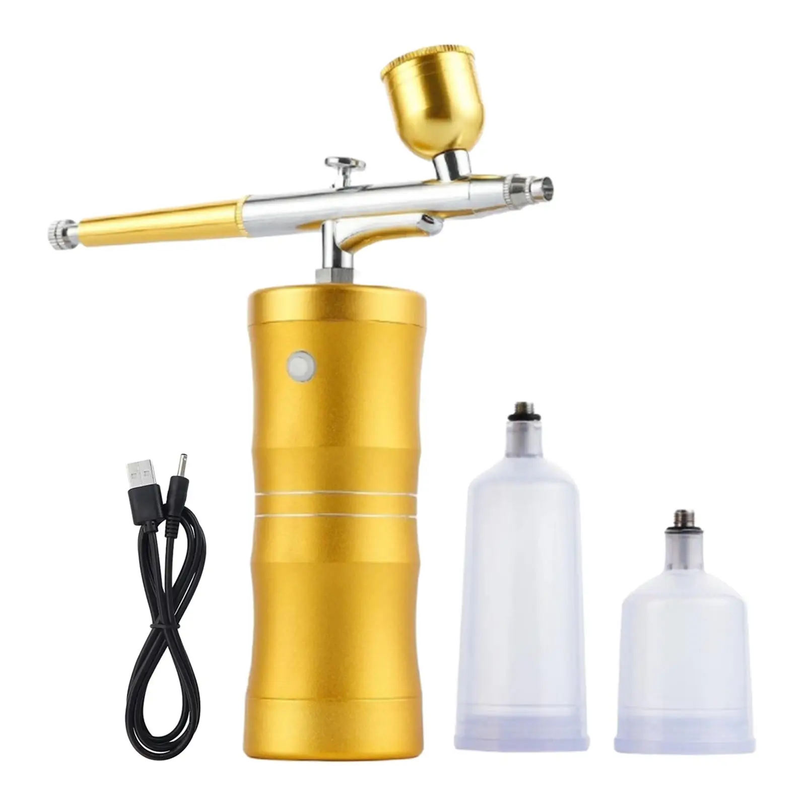 

Portable Airbrush Kit with Compressor Air Brush Paint Spray Gun Airbrush for Cake Decorating Model Coloring Manicure Nail Art